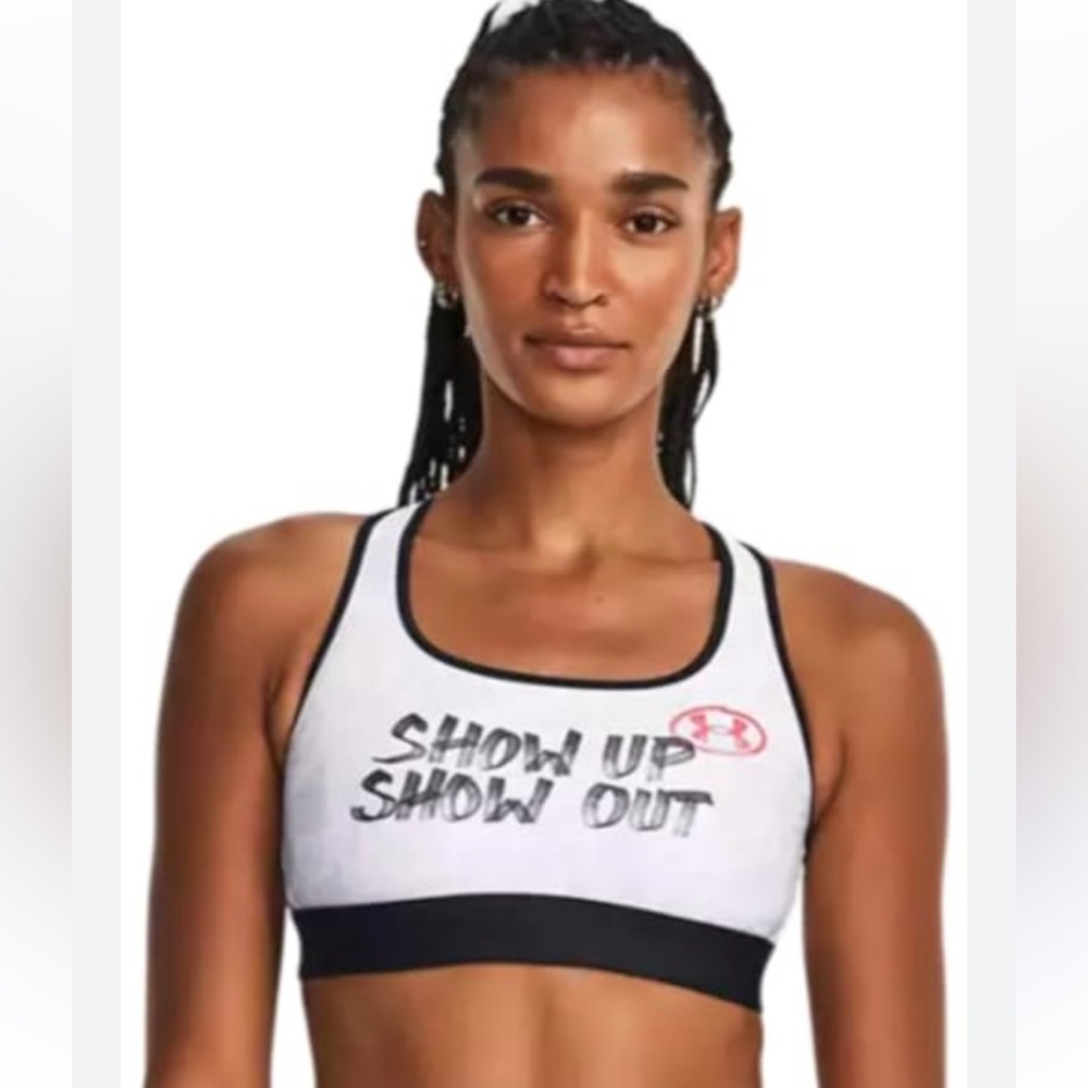 NWT Under Armour Women's Alter Ego HeatGear Compression Sports Bra Large